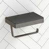 Fienza Tono Toilet Paper Holder with Glass Shelf Variant Colour Available