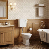 RAK Washington Front Lever Adjustable Link Toilet Suite P-Trap or S-Trap Available - Alpine White