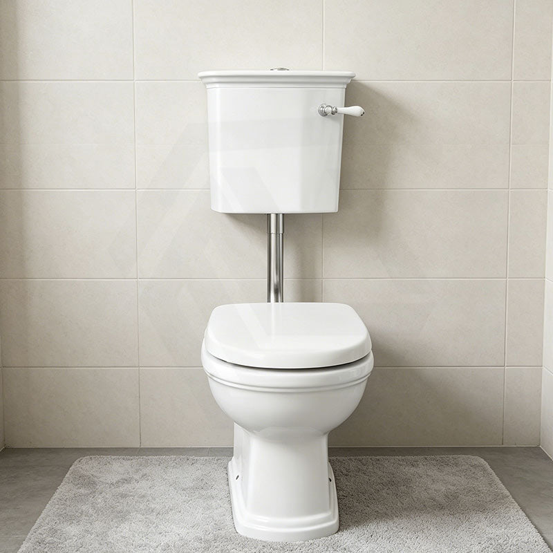 RAK Washington Front Lever Adjustable Link Toilet Suite P-Trap or S-Trap Available - Alpine White