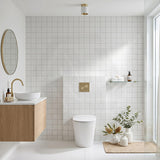 RAK Sensation Rimless Wall-Faced Toilet Pan Only - Alpine White