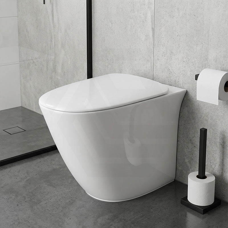 RAK Sensation Rimless Wall-Faced Toilet Pan Only - Alpine White
