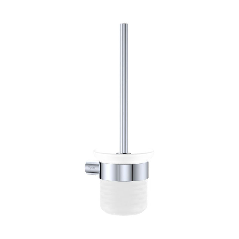 Fienza Empire Slim Round Toilet Brush & Holder Variant Colour Available