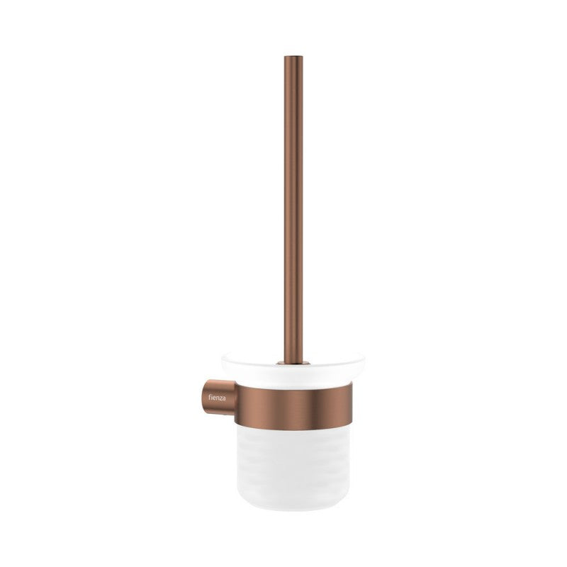 Fienza Empire Slim Round Toilet Brush & Holder Variant Colour Available