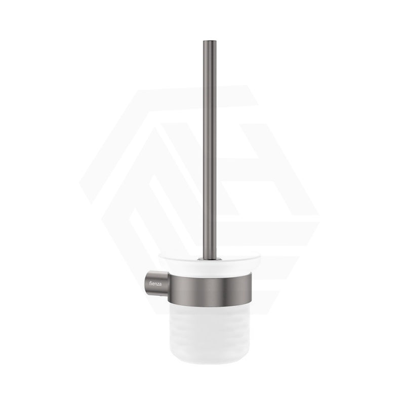 Fienza Empire Slim Round Toilet Brush & Holder Variant Colour Available