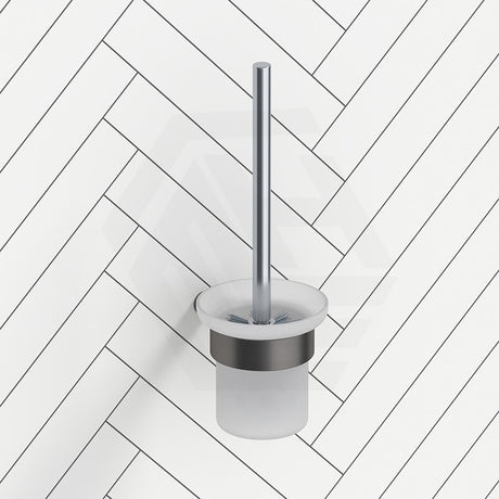 Fienza Empire Slim Round Toilet Brush & Holder Variant Colour Available
