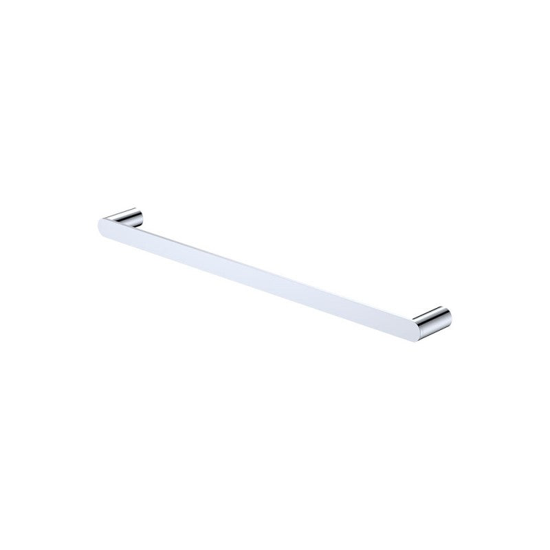 Fienza Empire Slim 600/800mm Stainless Steel Single Towel Rail Chrome/Matt Black