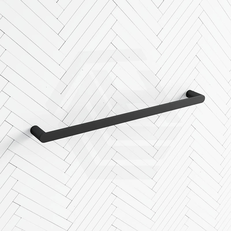Fienza Empire Slim 600/800mm Stainless Steel Single Towel Rail Chrome/Matt Black