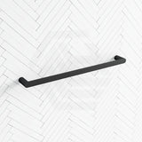 Fienza Empire Slim 600/800mm Stainless Steel Single Towel Rail Chrome/Matt Black