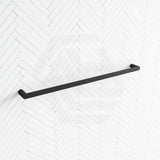 Fienza Empire Slim 600/800mm Stainless Steel Single Towel Rail Chrome/Matt Black