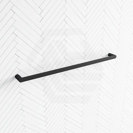 Fienza Empire Slim 600/800mm Stainless Steel Single Towel Rail Chrome/Matt Black