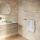 Fienza Empire Slim 600/800mm Stainless Steel Single Towel Rail Variant Colour Available