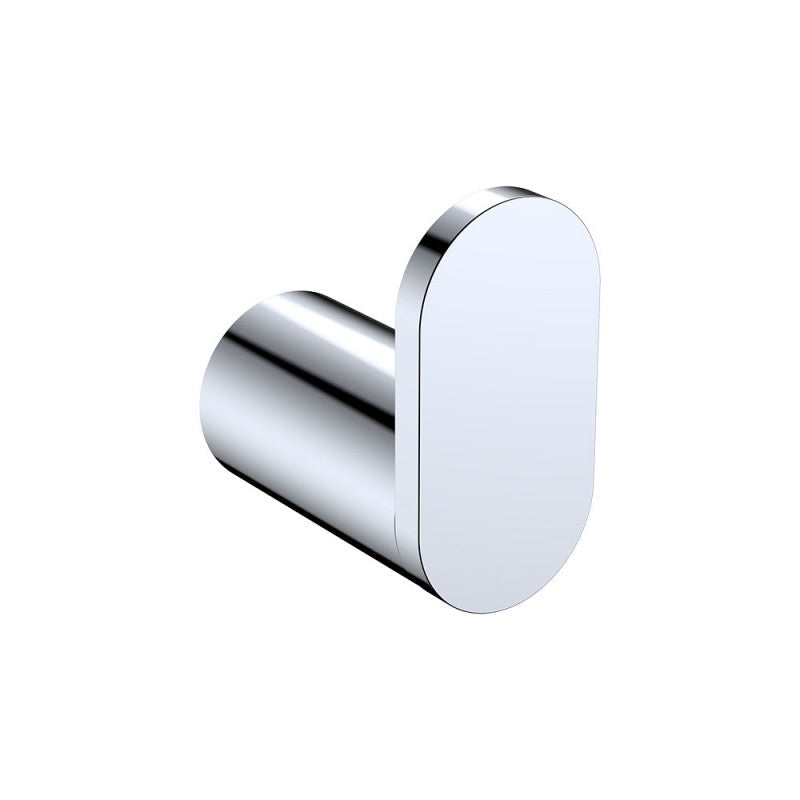 Fienza Empire Slim Stainless Steel Robe Hook Chrome/Matt Black