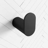 Fienza Empire Slim Stainless Steel Robe Hook Chrome/Matt Black