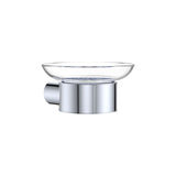 Fienza Empire Slim Soap Holder Glass Dish Stainless Steel Variant Colour Available
