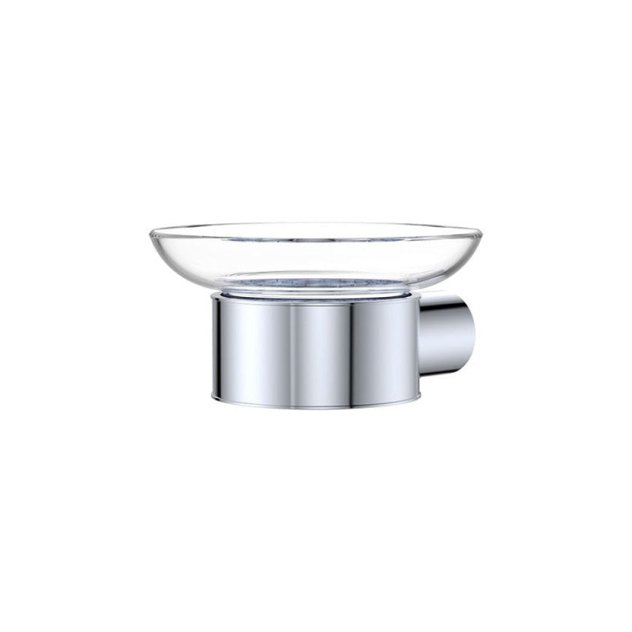 Fienza Empire Slim Soap Holder Glass Dish Stainless Steel Variant Colour Available