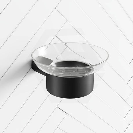 Fienza Empire Slim Soap Holder Glass Dish Stainless Steel Variant Colour Available