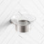 Fienza Empire Slim Soap Holder Glass Dish Stainless Steel Variant Colour Available