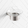 Fienza Empire Slim Soap Holder Glass Dish Stainless Steel Variant Colour Available