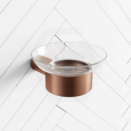 Fienza Empire Slim Soap Holder Glass Dish Stainless Steel Variant Colour Available