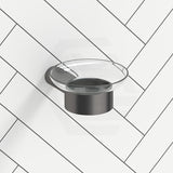 Fienza Empire Slim Stainless Steel Soap Holder Glass Dish Variant Colour Available