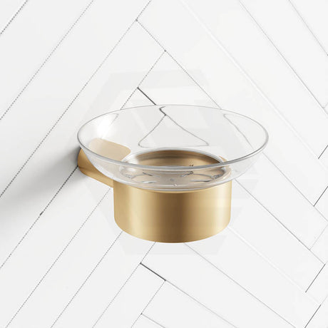 Fienza Empire Slim Soap Holder Glass Dish Stainless Steel Variant Colour Available