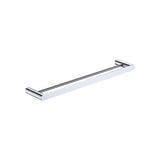 Fienza Empire Slim 600/800mm Stainless Steel Double Towel Rail Chrome/Matt Black