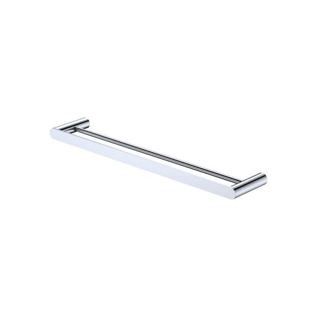 Fienza Empire Slim 600/800mm Stainless Steel Double Towel Rail Chrome/Matt Black