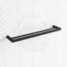 Fienza Empire Slim 600/800mm Stainless Steel Double Towel Rail Chrome/Matt Black