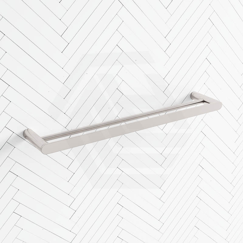 Fienza Empire Slim 600/800mm Stainless Steel Double Towel Rail Variant Colour Available