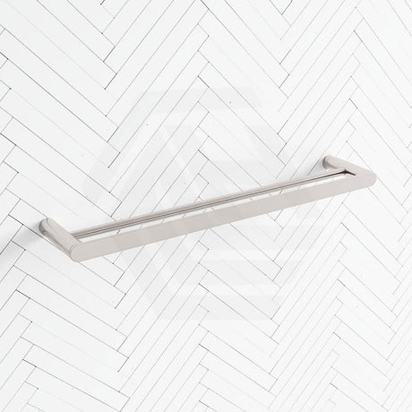 Fienza Empire Slim 600/800mm Stainless Steel Double Towel Rail Variant Colour Available