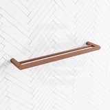 Fienza Empire Slim 600/800mm Stainless Steel Double Towel Rail Variant Colour Available