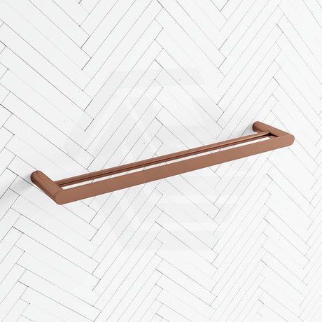 Fienza Empire Slim 600/800mm Stainless Steel Double Towel Rail Variant Colour Available