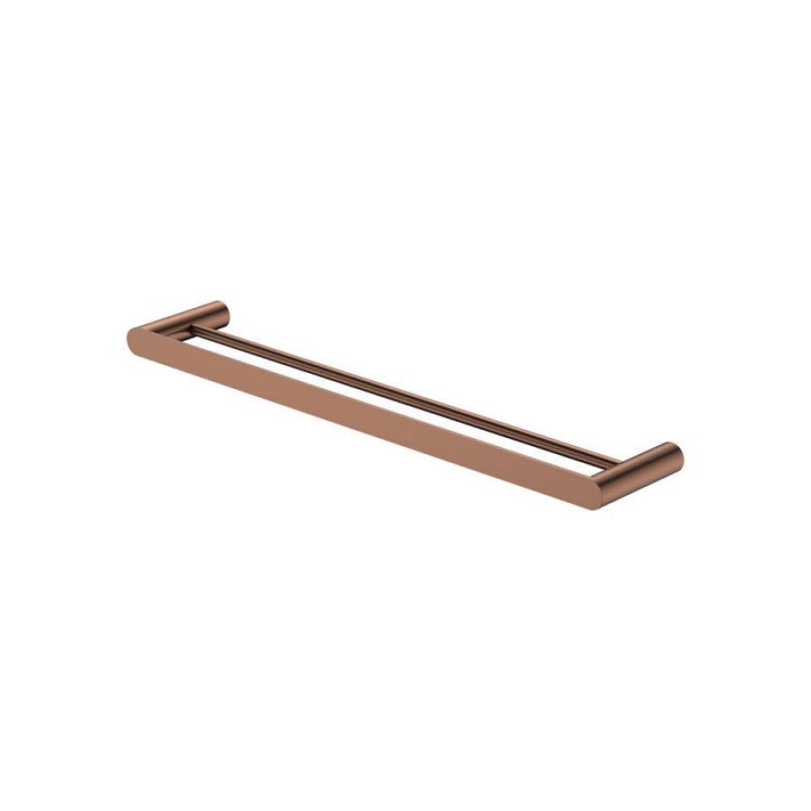 Fienza Empire Slim 600/800mm Stainless Steel Double Towel Rail Variant Colour Available