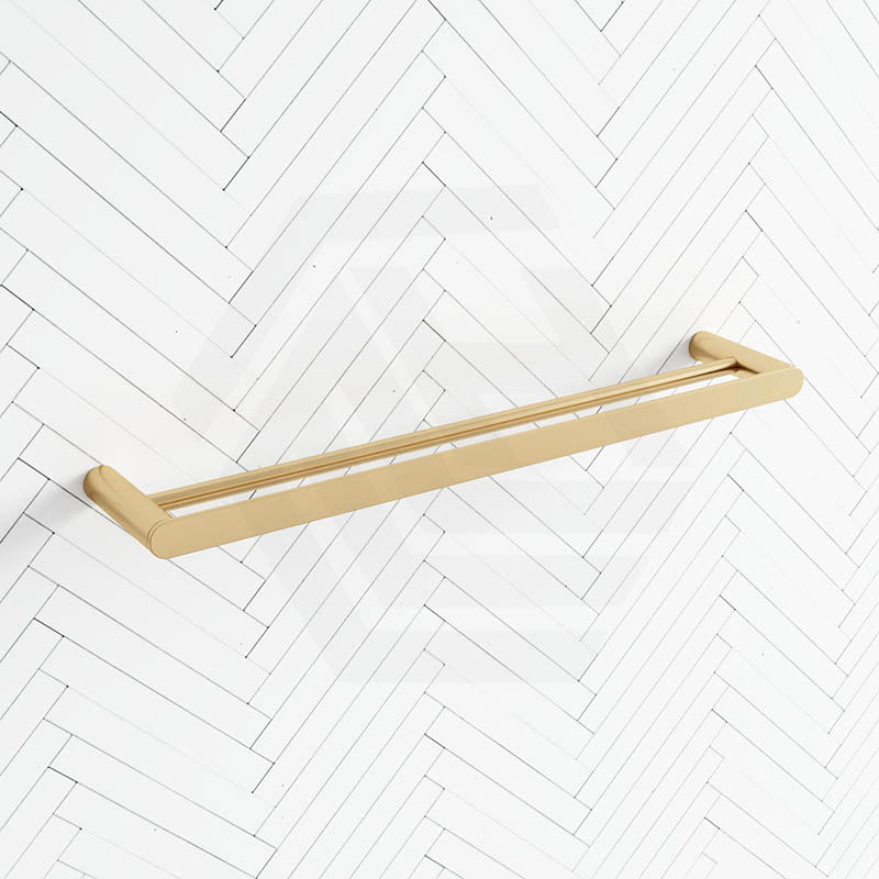 Fienza Empire Slim 600/800mm Stainless Steel Double Towel Rail Variant Colour Available
