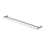 Fienza Empire Slim 600/800mm Stainless Steel Double Towel Rail Chrome/Matt Black