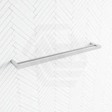 Fienza Empire Slim 600/800mm Stainless Steel Double Towel Rail Chrome/Matt Black