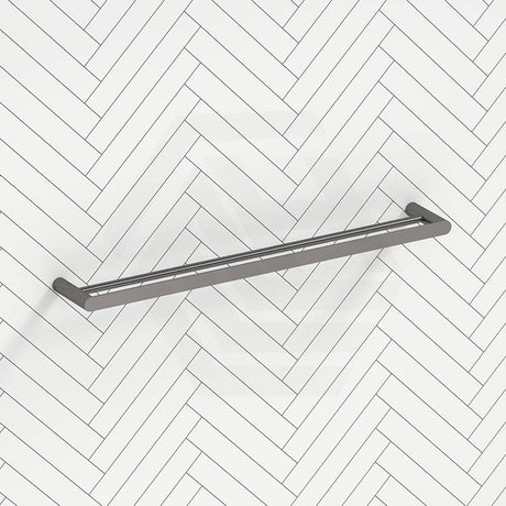 Fienza Empire Slim 600/800mm Stainless Steel Double Towel Rail Variant Colour Available