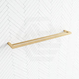 Fienza Empire Slim 600/800mm Stainless Steel Double Towel Rail Variant Colour Available