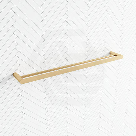 Fienza Empire Slim 600/800mm Stainless Steel Double Towel Rail Variant Colour Available