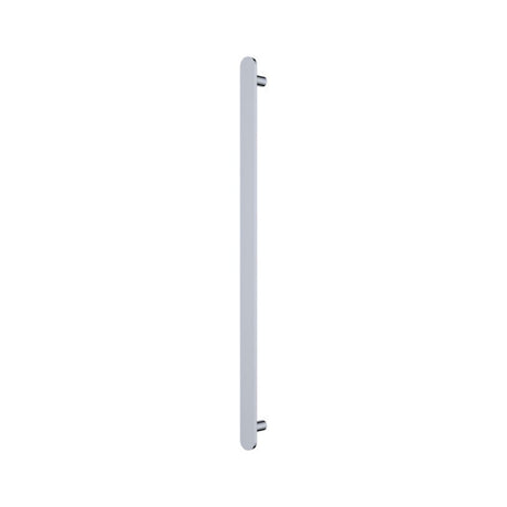 Fienza Empire Slim 60x900mm 12V Vertical Single Heated Towel Rail Chrome/Matt Black
