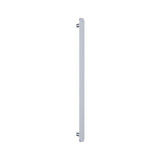 Fienza Empire Slim 60x900mm 12V Vertical Single Heated Towel Rail Chrome/Matt Black