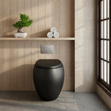 RAK Cloud Rimless Flush Wall Faced Toilet Pan Only and Seat - Variant Colour
