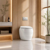 RAK Cloud Rimless Flush Wall Faced Toilet Pan Only and Seat - Variant Colour
