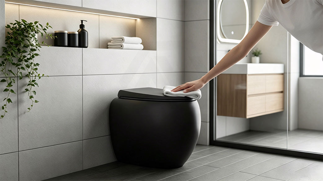 RAK Cloud Rimless Flush Wall Faced Toilet Pan and Seat - Variant Colour