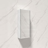 Fienza 300/600/750/900/1200mm Wall Hung MDF Shaving Cabinet White Bevel Mirror for Bathroom