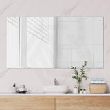 450/600/750/800/900/1200/1500/1800mm Fienza Bevel Edge Rectangular Wall Mirror Vertical or Horizontal Installation