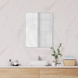 450/600/750/800/900/1200/1500/1800mm Fienza Bevel Edge Rectangular Wall Mirror Vertical or Horizontal Installation