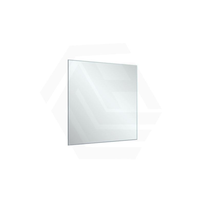 750x750mm Fienza Bevel Edge Rectangular Wall Mirror Vertical or Horizontal Installation