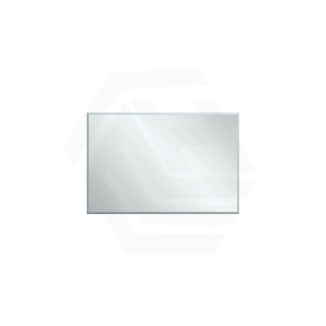 900x600mm Fienza Bevel Edge Rectangular Wall Mirror Glue on Vertical or Horizontal Installation