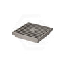 Fienza 100mm Square Slim Grate Floor Waste 88mm Outlet Variant Colour Available